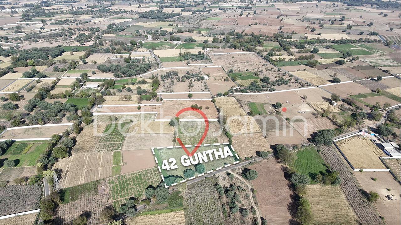 42 Guntha Land for Sale in Adraj Moti