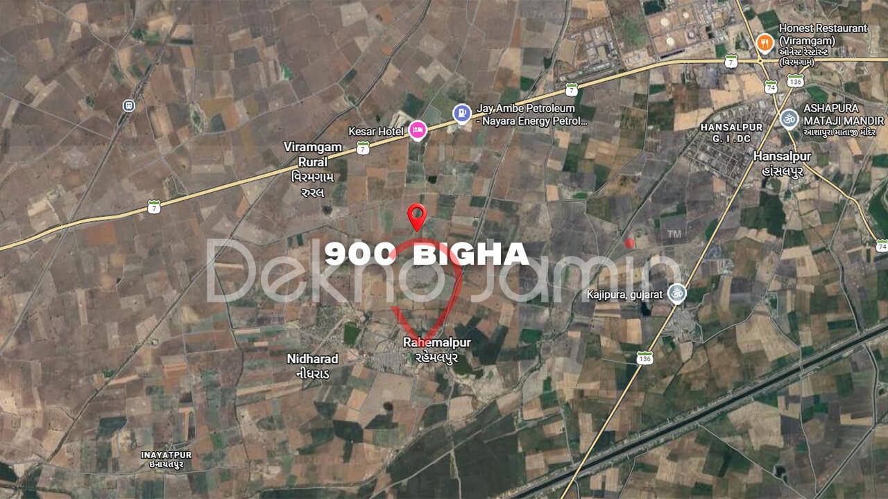 Big Industrial Land Parcle Sale in Gujarat