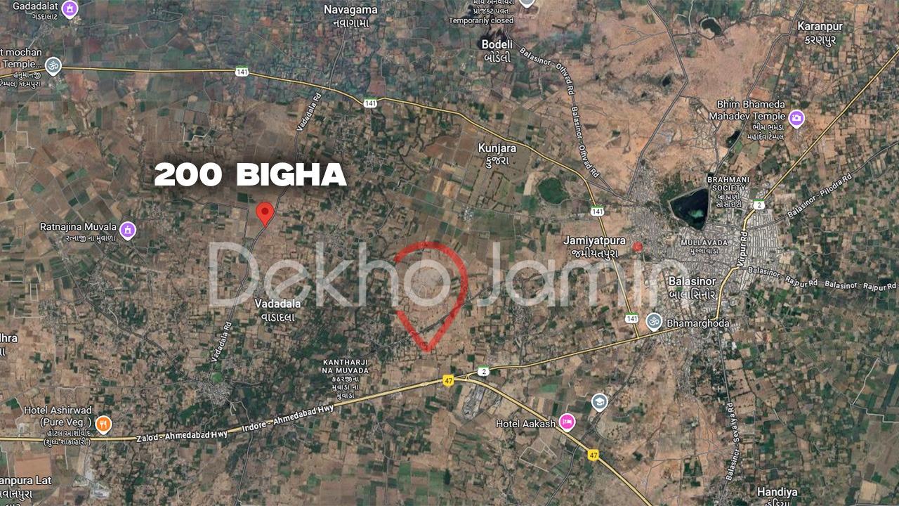 Land For Sale vadadala Balasinor