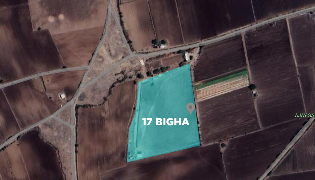 17 Bigha Agriculture Land Sale in Jaliya, Rajkot Road touch