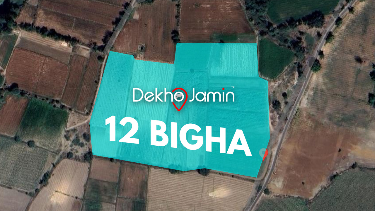 12 Vigha Agriculture Land for Sell in Ghadi, Prantij