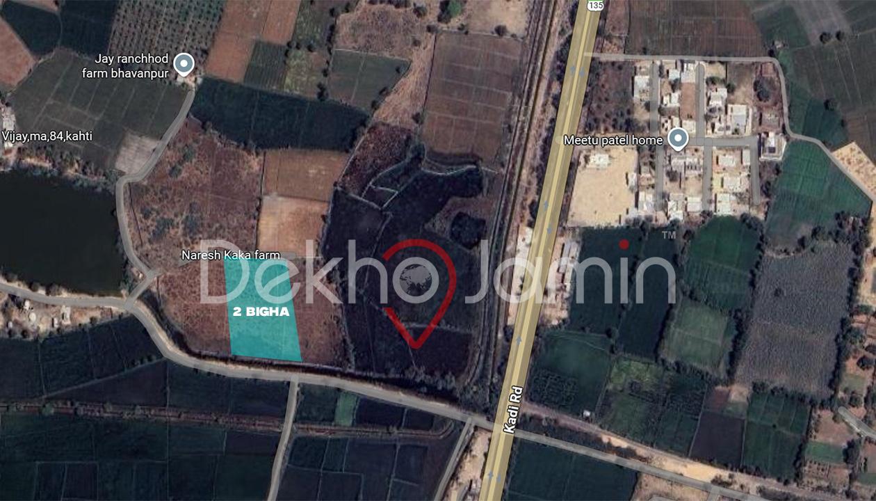 2 Vigha NA Land Sale Bhavanpura, Kadi Sanand Road