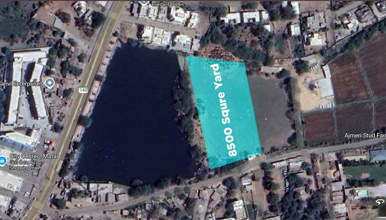 8500 Var NA Land Sale Matar Kheda Road Touch
