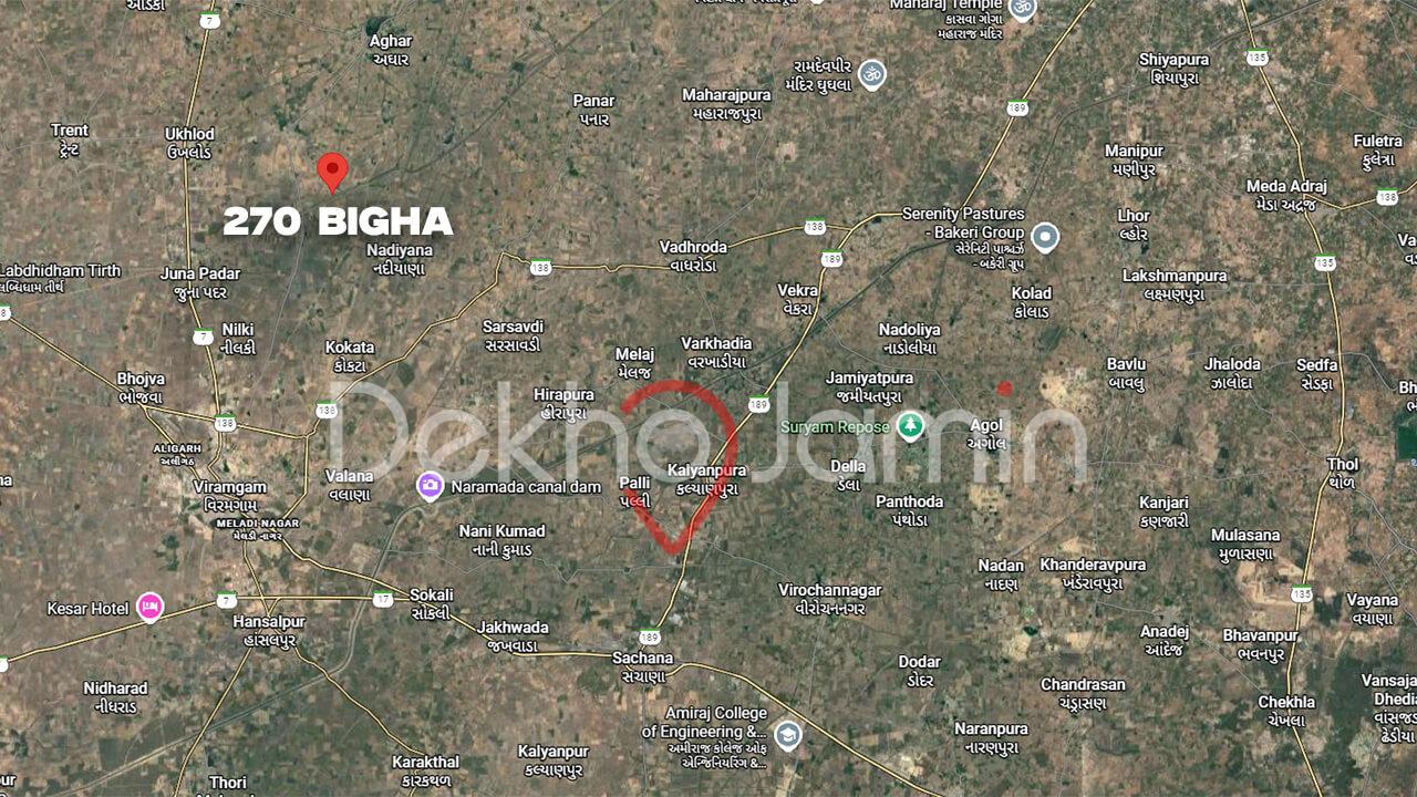 Large Parcel Agricultural Land Gujarat for Sale