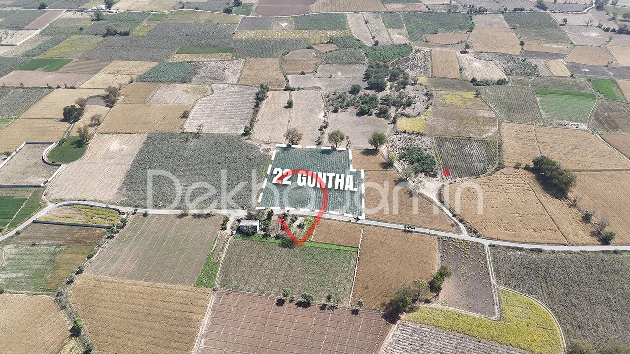 22 Guntha Land for Sale in Adraj Moti