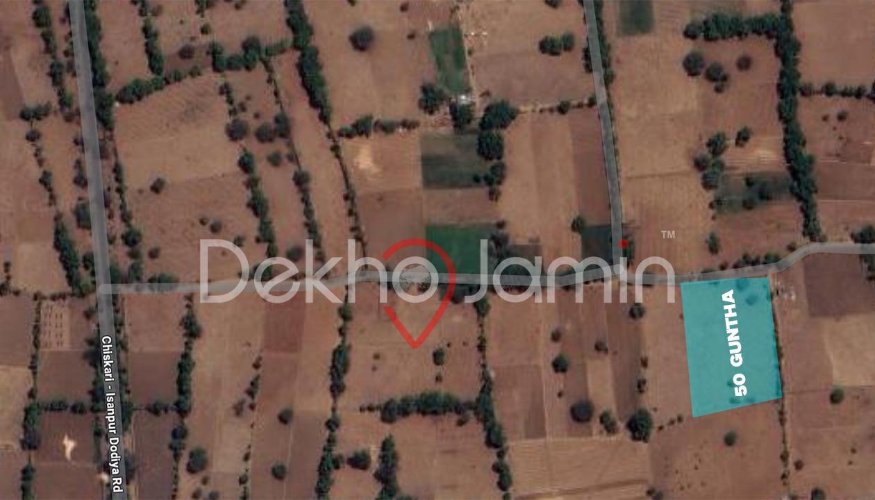50 Guntha Agriculture Land For Sell In Isanpur Dodiya