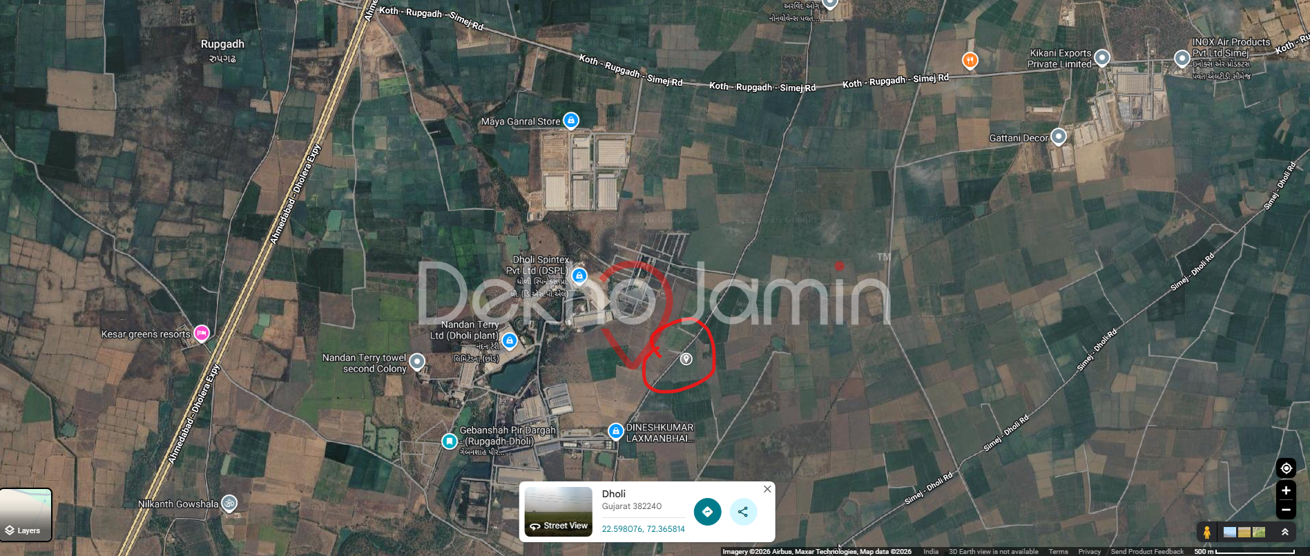 Premium Investment Land for Sale – Village Dholi, Taluka Dholka, Ahmedabad