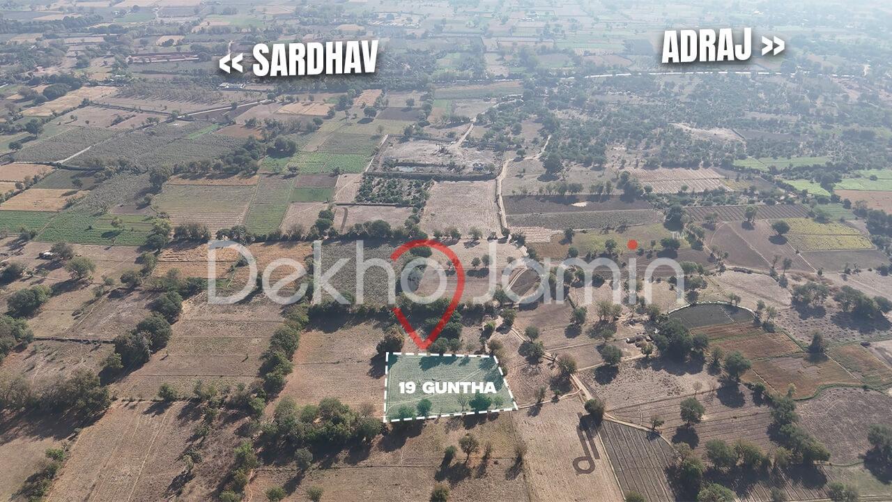 19 Guntha Land for Sale in Adraj