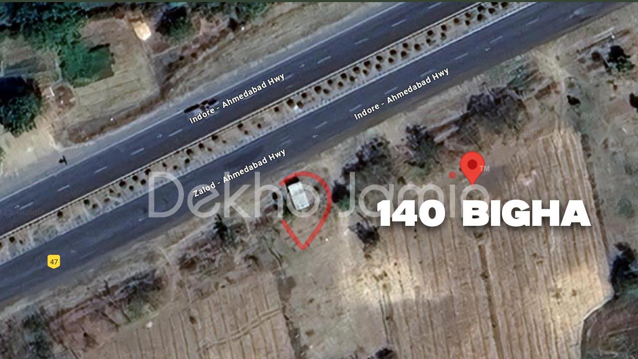 Land For Sale Fagvel Ahmedabad To Indore Highway Touch