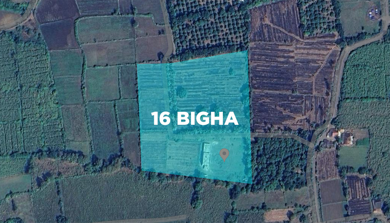 16 Bigha Agriculture Land for Rent Jakhla Mandvi near Surat