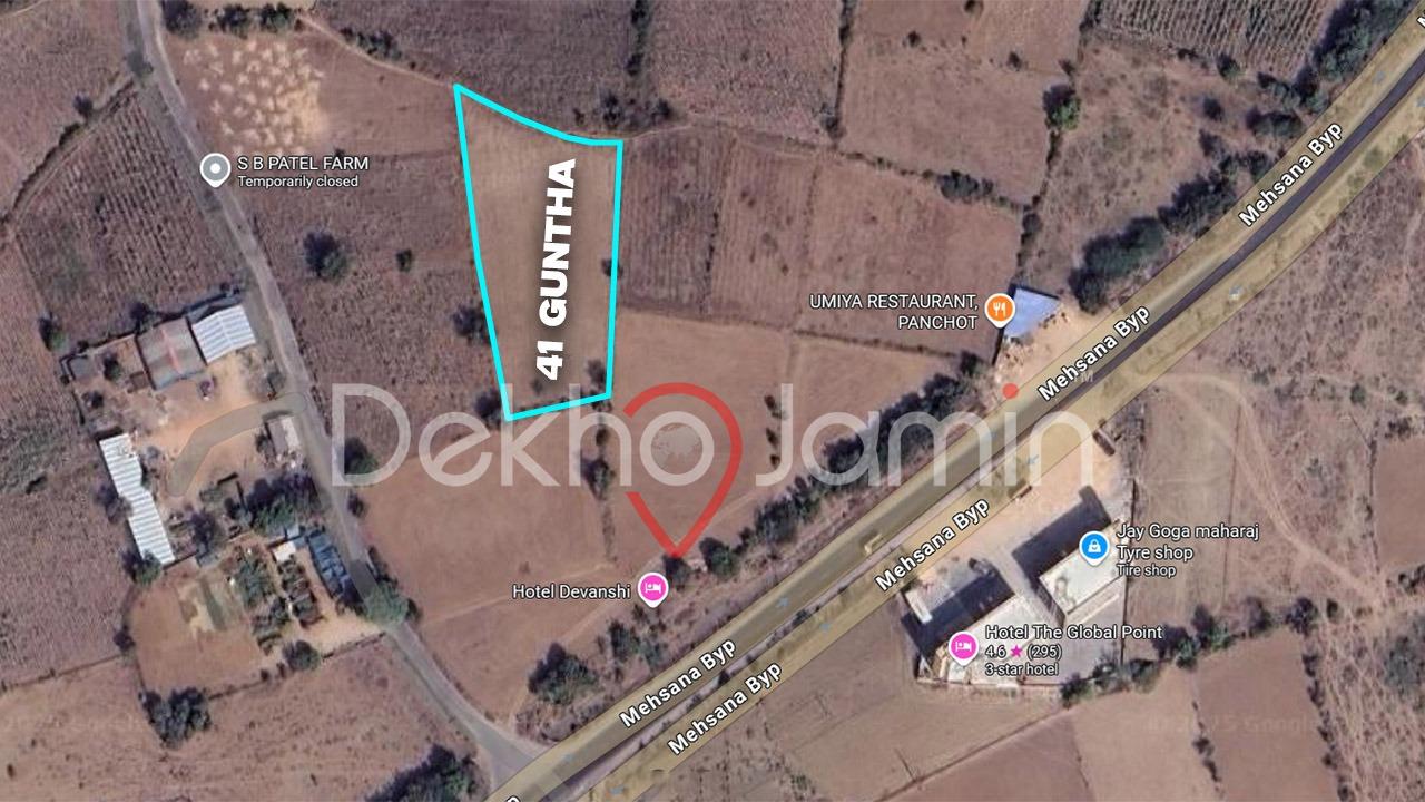 41 Guntha Agriculture Land For Sale In Panchot Mahesana